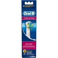 Oral-B Floss Action Opzetborstels EB25 - 3 stuks - voor de elektrische tandenborstel