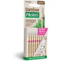 Piksters Bamboo Piksters Ragers Size 00 Xx-fijn Roze - 32 Stuks