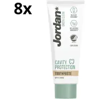 Jordan Tandpasta Green Clean Cavity Protection - 8 x 75 ml - Voordeelverpakking