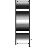 Boss & Wessing Elektrische radiator bws lara 181.7x60 cm smart wifi mat zwart