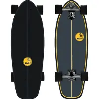 Slide SurfSkate CMC Cold Gold 31” – Surf Skateboard