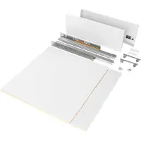 Emuca Kit Chen Of Totex Hoge Badkamer Draagtas Met Planken Inbegrepen 178 Mm