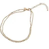 Go Dutch Label Day&Eve Armband Dots & Line | Goud
