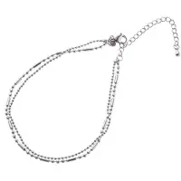 Go Dutch Label Day&Eve Armband Dots & Line | Zilver