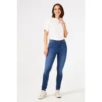 Garcia Celia dames Jeans, 28/28, Blauw, Skinny fit