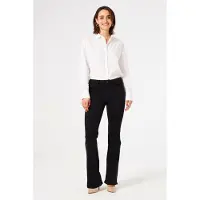 Garcia Celia dames Jeans, 29/36, Zwart, Flared fit