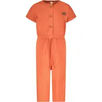 The New Chapter baby jumpsuit Yuki roestrood Meisjes Katoen Ronde hals - maat 86