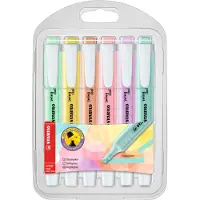 Stabilo Swing Cool highlighters - 6 stuks - pastel