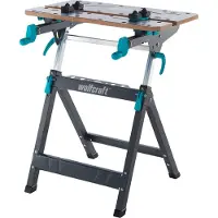 Wolfcraft - MASTER 750 - Ergonomische Werktafel met Bankschroef - Inklapbaar - 3-in-1 Machinetafel - 6871000 - 10 JAAR GARANTIE