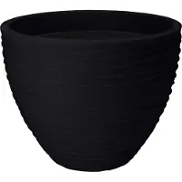 Gardalux Bloempot | | Ø 40 cm (Polyethyleen, Binnen/Buiten, Antraciet)
