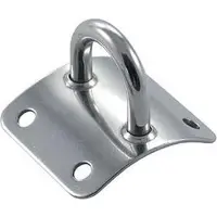 BREG Mastplaat gebogen voor mast met diam. 60-70mm