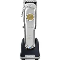 Wahl Metal Cordless Senior Tondeuse - Limited Edition - Incl. Stand - Zilver