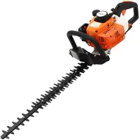 vidaXL Heggenschaar op benzine 722 mm oranje en zwart