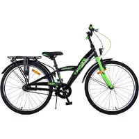 Volare thombike kinderfiets - jongens - 24 inch - groen zwart - 3 versnellingen