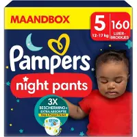 Pampers - Night Pants - Maat 5 - Maandbox - 160 stuks - 12/17 KG