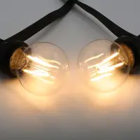 LumenXL Prikkabel set met 2,5W of 4,5W lamp, 2200K-2700K, Ø45, helder glas, dim-to-warm - incl. dimmer