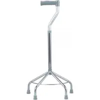 Schulte Wandelstok vierpoot Hoogte handgreep: 80 — 103 cm