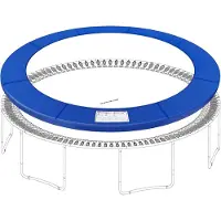 Hoppa! Trampoline beschermrand, randafdekking, randbescherming, trampolinerand 305 cm, Blauw