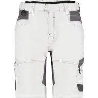 Dassy Korte schildersbroek dames Axis 32 / Wit