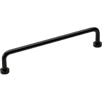 Beslag Design Lounge Handvat Zwart - Knoppen en deurgrepen Staal Black - 370123-11