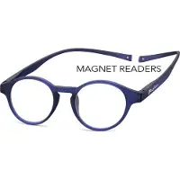 Montana MR60B leesbril met magneetsluiting +3.00 blauw - magneetbril