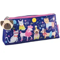Floss & Rock Huisdieren - Etui - 22 x 11 x 4 cm - Blauw