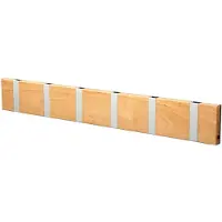 LoCa Knax Horizontal 6 - Haken en hangers Metaal Birch - 10682