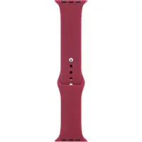 MG smartwatch bandje Silicoon voor watch bandje - Donker rood - Geschikt Voor 42 / 44 / 49mm - Smartwatch Siliconen Bandje