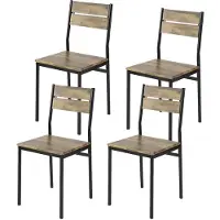 SoBuy vouwstoelen set van 4, binnenklapstoel FST72-Nx4