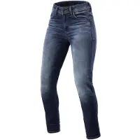 REV'IT! Marley Dames SK Middenblauw Used Motorjeans Maat L30/W29