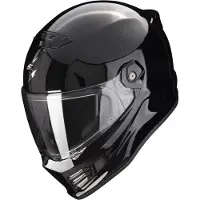 Scorpion Covert FX Solid Zwart Integraalhelm Maat L