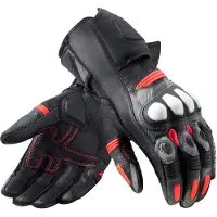 REV'IT! League 2 Handschoenen Zwart Neon Rood Maat 3XL