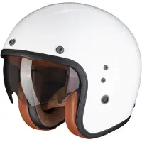 Scorpion Belfast Evo Luxe, jethelm ,Wit ,M