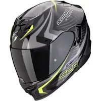 Scorpion Exo-520 Evo Air Terra helm, geel/zwart/zilver, maat 2XL (63/64)