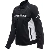 Dainese Air Frame 3 Textieljack Dames Textieljas (IT40) Zwart/Wit 34 Dames