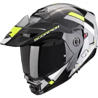 Scorpion ADX-2 Galane Grijs-Zwart-Neon Geel Adventure Helm Maat XS