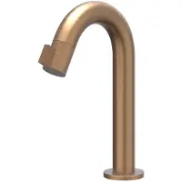 Ivy Aia Tribe Fonteinkraan gebogen staand model S RVS316 geborsteld mat koper PVD