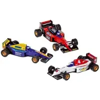 Goki Raceauto speelgoed set van 3x stuks Formule 1 wagens 10 cm - Speelgoed auto's