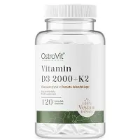 OstroVit Vitaminen - Vitamine D3 2000 + K2 VEGE 120 capsules - 120 Capsules