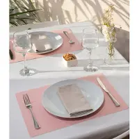 Tabac PLACEMAT - - 30x43cm - 12st - PINK