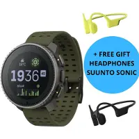 Suunto Vertical Titanium Solar GPS Horloge Forest