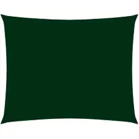 vidaXL Zonnescherm rechthoekig 2x3,5 m oxford stof donkergroen