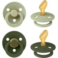 BIBS Fopspeen Anatomical Sage/Hunter Green 0-6mnd 2st