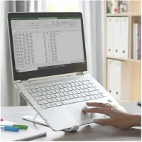 Huismerk Premium Inklapbare Steun Voor Laptop - 6.5 x 2 x 26.5 cm
