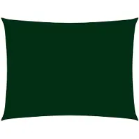 vidaXL Zonnescherm rechthoekig 2x4,5 m oxford stof donkergroen