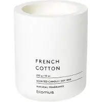 Blomus Geurkaars Fraga French Cotton Lily White 55 uur (9 x 11 cm)