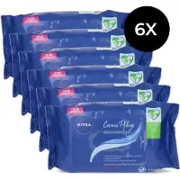 Nivea Cream Care Reinigingsdoekjes - 6 x 25 pieces