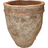D&M Deco Bloempot Terracotta Bruin D 31,5 cm H 36.5 cm Opening 26 cm