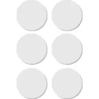 APLI ronde etiketten in etui diameter 32 mm, wit, 36 stuks, 6 per blad (2665) - 14 stuks