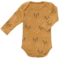 Fresk romper Woods spruce yellow Geel Jongens/Meisjes Katoen Ronde hals - maat 62/68